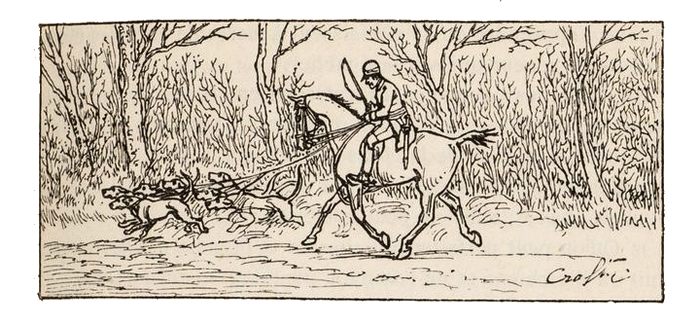 Illustration tirée du Manuel de Vènerie française - Emmanuel Le Couteulx de Canteleu (1890) - Hachette et Cie (Paris) - BnF (Gallica) (8)